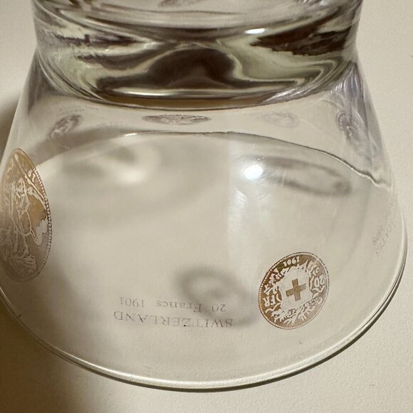 Clear Glass Bowl with Gold Accents - Picture 9 of 16